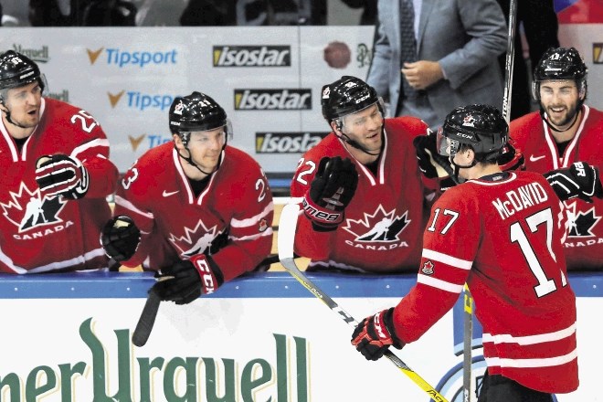 Naslov svetovnega prvaka bodo v Rusiji branili kanadski hokejisti.