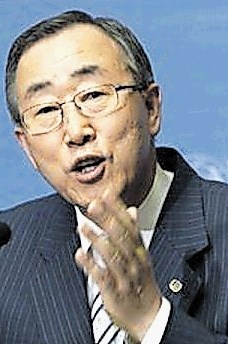 Ban Ki Moon generalni sekretar Združenih narodov