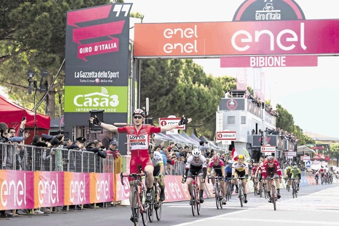 Giro d'Italia: tretja zmaga in slovo Gorile iz Rostocka