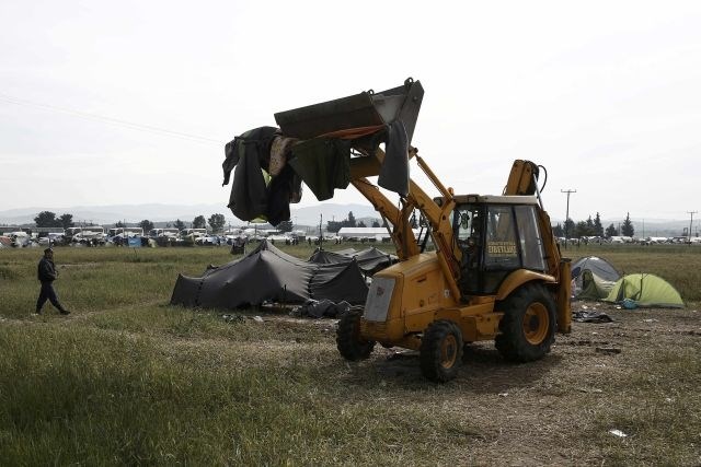 Begunsko taborišče Idomeni naj bi izpraznili do konca tega tedna. (Foto: Reuters)