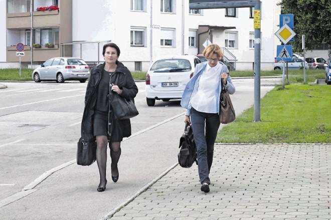 Tožilsko plat odmevnega primera vodita vodja kranjskega  tožilstva Marija Marinka Jeraj (levo) in tožilka Polona Košnjek.