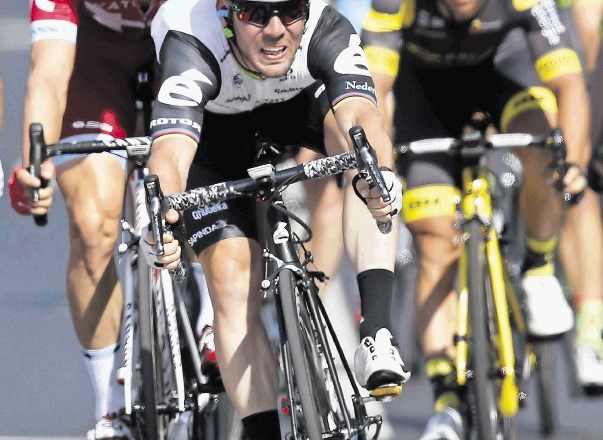Mark Cavendish se je veselil nove zmage na  Touru.