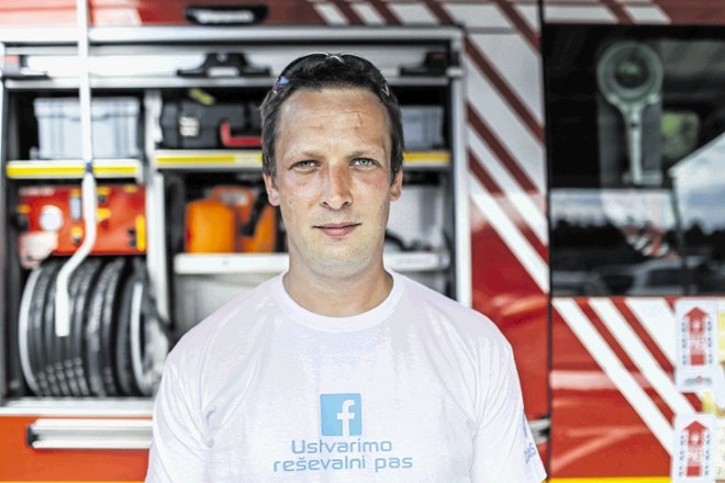 Anže Albreht, poklicni reševalec, prostovoljni gasilec ter pobudnik akcije Rešite življenja: Presenečajo me naši severni...