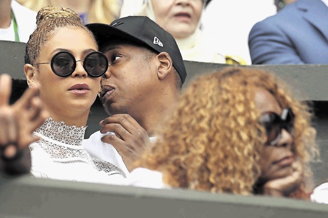 Beyoncé in Jay Z sta uživala ob spremljanju Serene Williams...