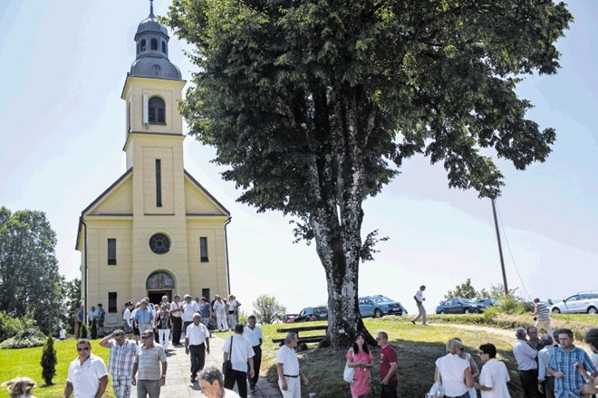 Za prenovo cerkve v Miličih v denarnico segel tudi Goran Dragić