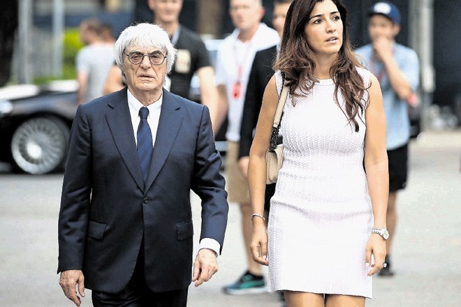 Bernie Ecclestone in  Fabiana Flosi