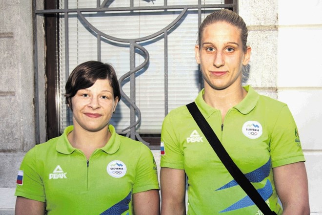 Tina Trstenjak (levo) in Ana Velenšek v Rio de Janeiro ne bosta odpotovali v optimalni pripravljenosti.