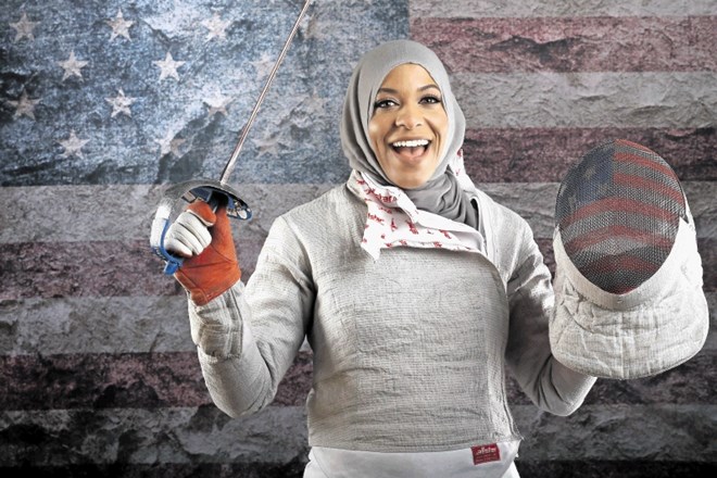 Sabljačica Ibtihaj Muhammad bo prva Američanka, ki bo na olimpijskih igrah nastopila z naglavno ruto.