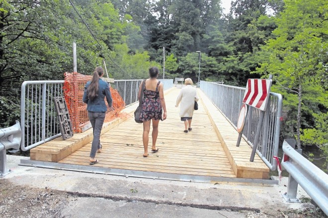 Prenova mostu čez Kokro je trajala skoraj leto in pol. Most je zdaj ponovno odprt.