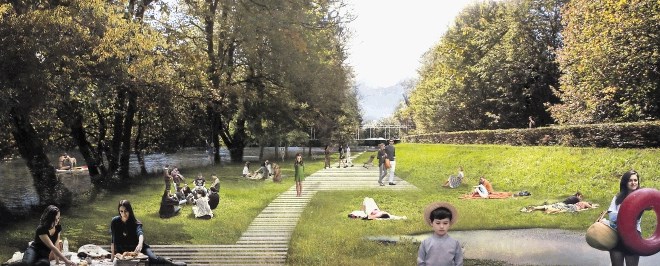 Obrežja Ljubljanice in most bodo prišli na vrsto nazadnje, predvidoma še v letu 2018.