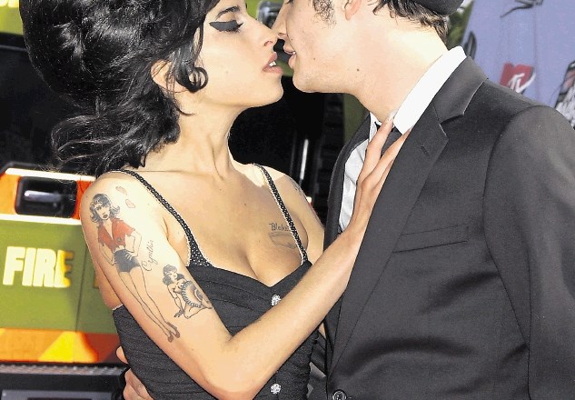 Močno je bila tetovirana tudi pevka Amy Winehouse.