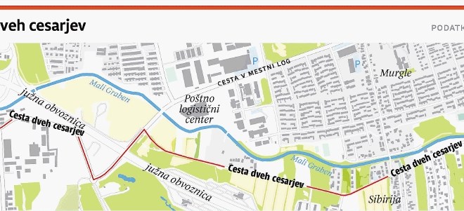Ljubljanske ulice: Cesta dveh cesarjev