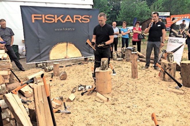 Predstavitve profesionalnega orodja Fiskars: tudi za domačo rabo 