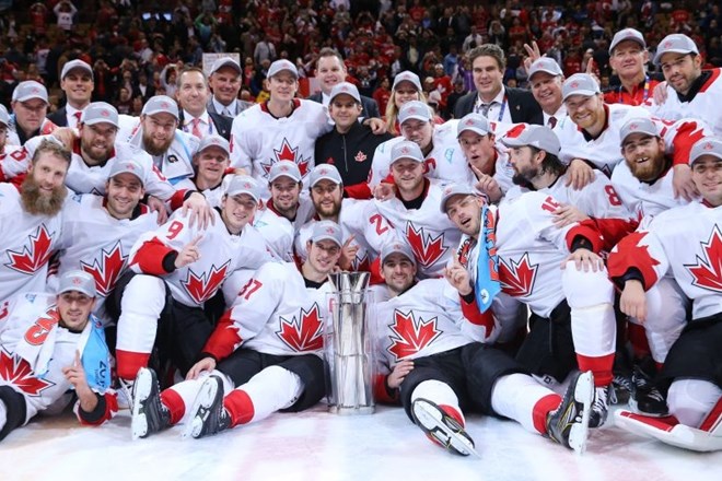 Kanadsko slavje ob osvojitvi svetovnega pokala (Foto: USA Today)