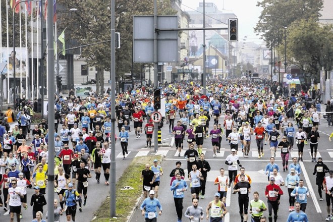 Ljubljanske ulice bodo 29. in 30. oktobra preplavili tekači, udeleženci 21. ljubljanskega maratona.
