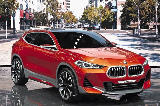BMW X2 – koncept napoveduje novega člana v družini X, najmanjšega kupejevskega SUV na osnovi modela X1.
