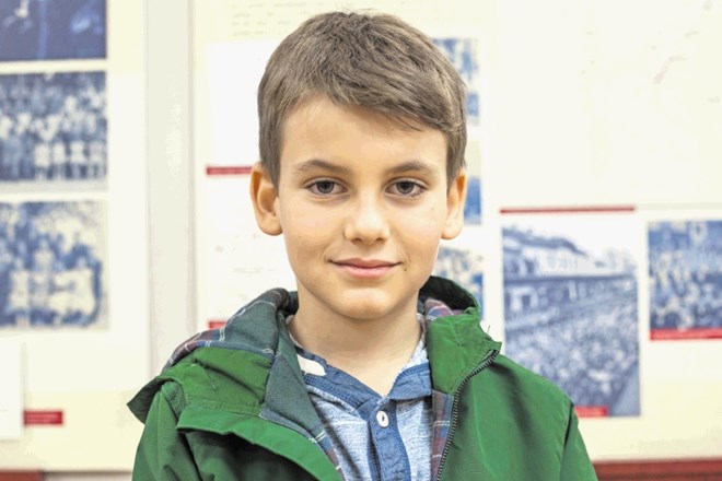 Adrijan Ignjatović, 10 let: Ampak jaz res nimam treme! Oder se mi ne zdi nič posebnega, rad nastopam.