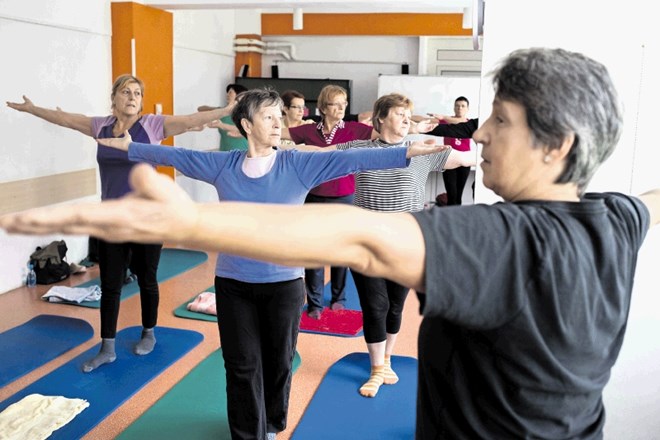 Med člani oziroma članicami  dnevnih centrov aktivnosti za starejše je najbolj priljubljena telovadba.