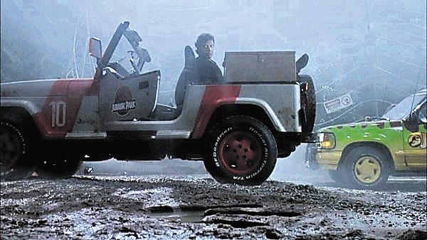 Jeep wrangler sahara iz filma Jurski park: Spretnejši od tiranozavra