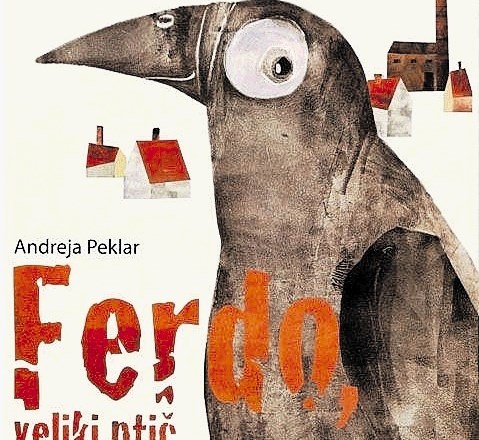Andreja Peklar: Ferdo, veliki ptič (KUD Sodobnost), oblikovalec Borko Tepina