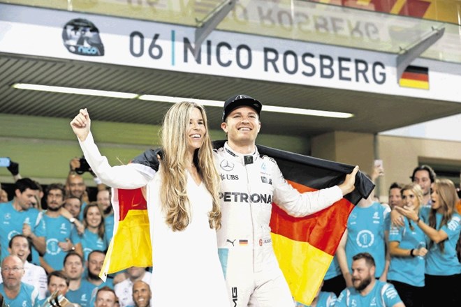 Nico in Vivian Rosberg veljata za glamurozni par.