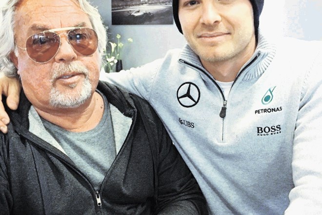 Keke in Nico Rosberg, oče in sin, oba svetovna prvaka.