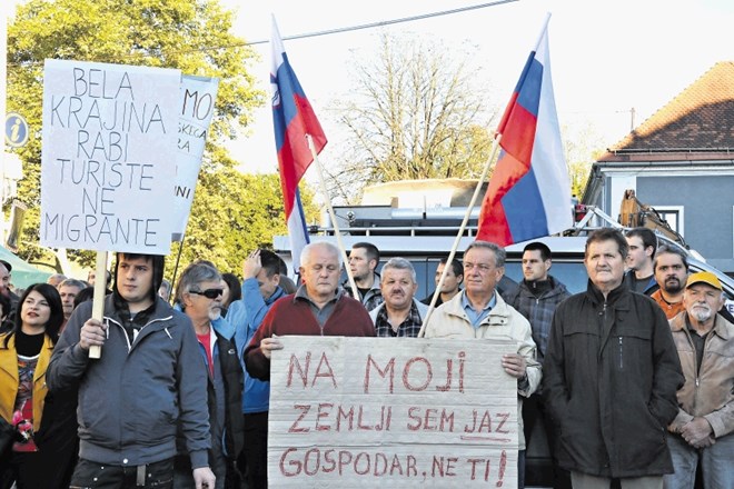 Civilna iniciativa je 12. oktobra letos v središču Črnomlja pripravila protest proti morebitni vzpostavitvi...