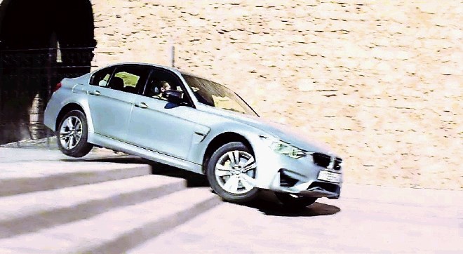 BMW M3 iz filmske serije Misija: nemogoče - nekaj so jih razbili, nobenega “ubili”