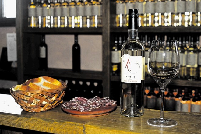 Bela frankinja iz  vinarstva Kerin je plod petletnega dela.