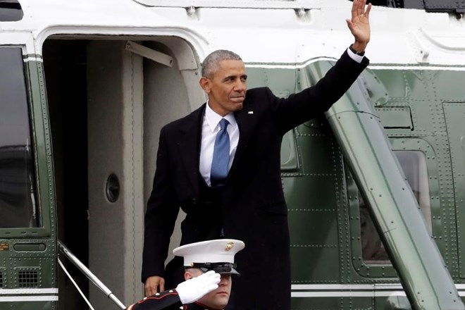 Barack Obama je že zapustil Washington. (Foto: AP)