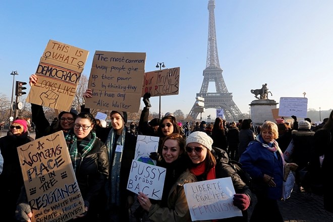 Marš v Parizu. (Foto: Reuters)