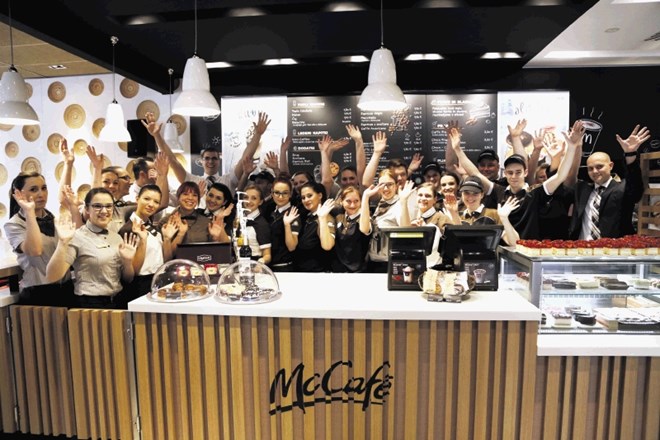 Sodelavci podjetja Alpe-Panon McDonald's