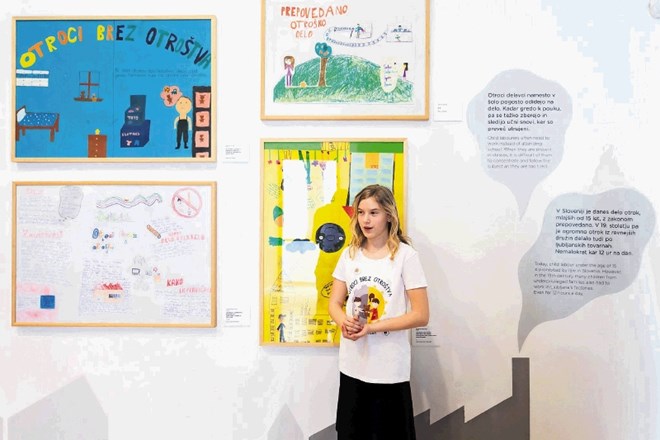 Razstavo Otroci brez otroštva sestavljajo plakati, ki so jih udeleženci projekta Muzej v malem zbrali na natečaju za osnovne...