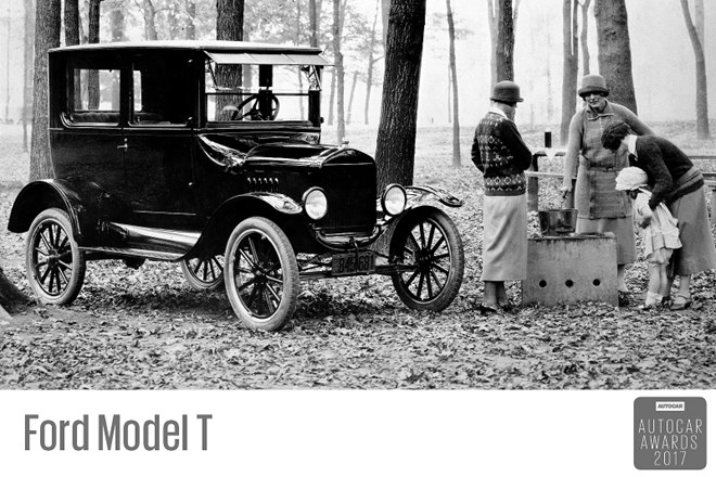 Portret Fordovega modela T: V kateri koli barvi, samo da bo črna