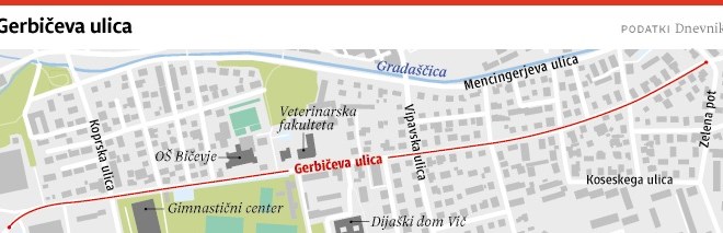 Ljubljanske ulice: Gerbičeva ulica nekoč vodila v eldorado trnovskih barabic 