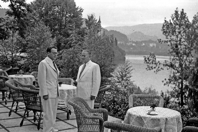 Tito na Bledu leta 1953