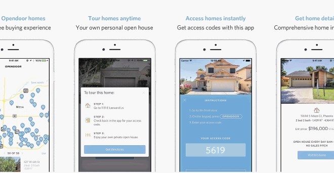 Potencialni kupec lahko vse podatke o hiši najde na aplikaciji, obenem pa si z njo tudi odklene vrata hiše, da si jo lahko...