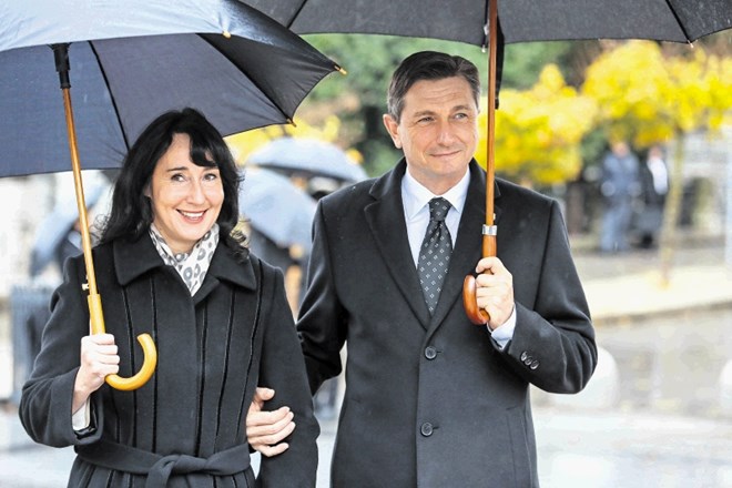 Borut Pahor in Tanja Pečar se nikoli ne prepirata.