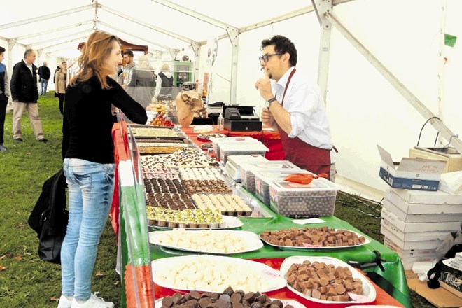 Na letošnjem festivalu se bodo med 40 ponudniki čokolade predstavili tudi čokoladni mojstri iz tujine.