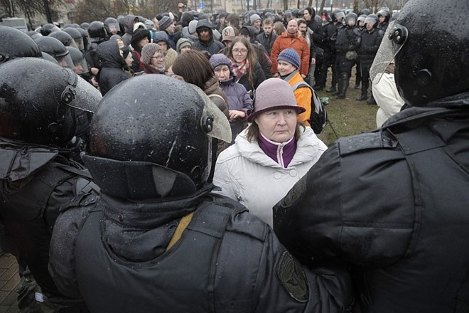 V Moskvi tokrat protesti proti Vladimirju Putinu