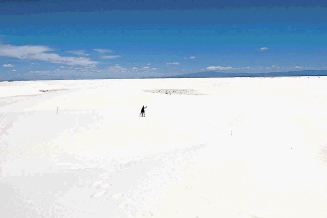 Snežno bela puščava na jugu Nove Mehike nikogar ne pusti ravnodušnega.