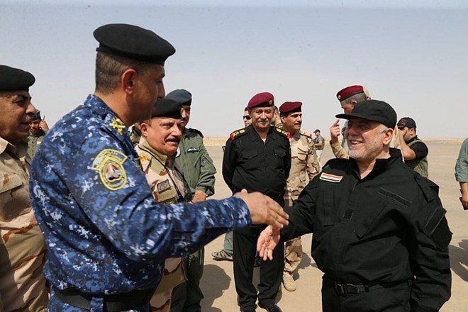 Premier Abadi »prihaja v osvobojeno mesto Mosul ter čestita herojskim borcem in iraškemu ljudstvu za to veliko zmago«.