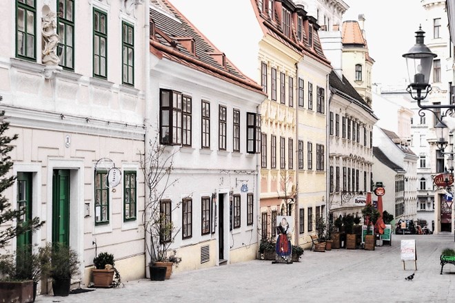 Na eni najlepših dunajskih ulic Spittelberggasse enkrat na mesec zaživi tržnica.