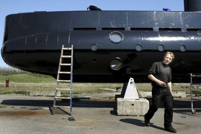 Danski izumitelj naj bi podmornico, ki jo je zgradil sam, po smrti novinarke namenoma potopil. AP
