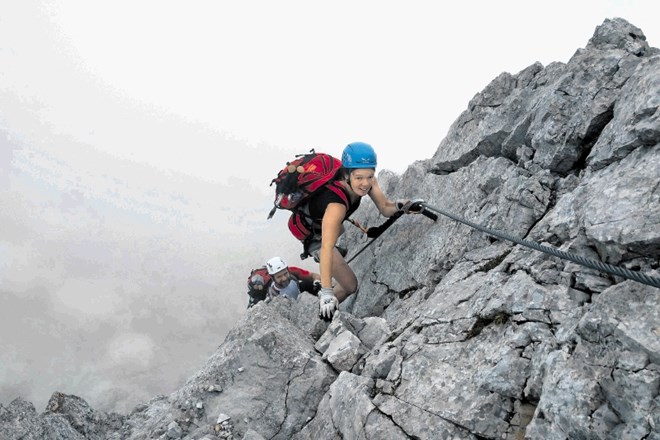 Cjajnik ponuja zahtevno in varno planinsko plezanje.