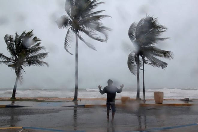 Po divjanju orkana Irma na dveh otokih ostale zgolj ruševine