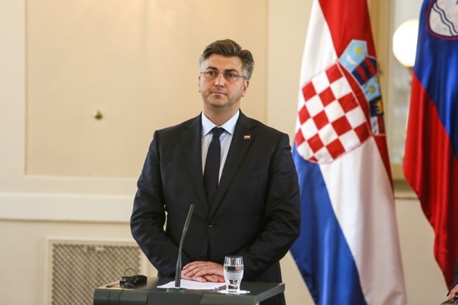 Hrvaški premier Andrej Plenković.