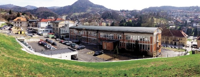 Stavbe Splošne bolnišnice Trbovlje, ki bodo predmet energetske sanacije.