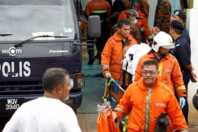 V požaru verski šoli v Maleziji umrlo najmanj 22 dijakov