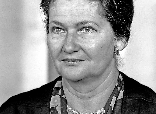 Borka za človekove pravice in ženske ter prva predsednica evropskega parlamenta Simone Veil (1927–2017).